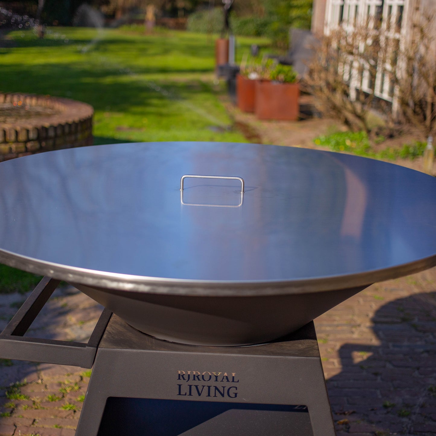 Piastra di copertura per plancha in acciaio inox 304 per barbecue