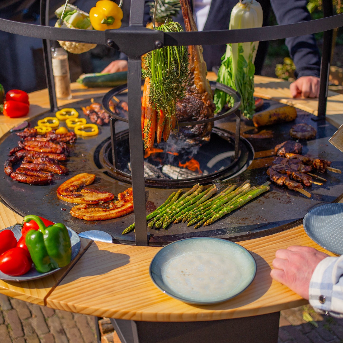 Griglia per barbecue Plancha Cage 100 cm Ø
