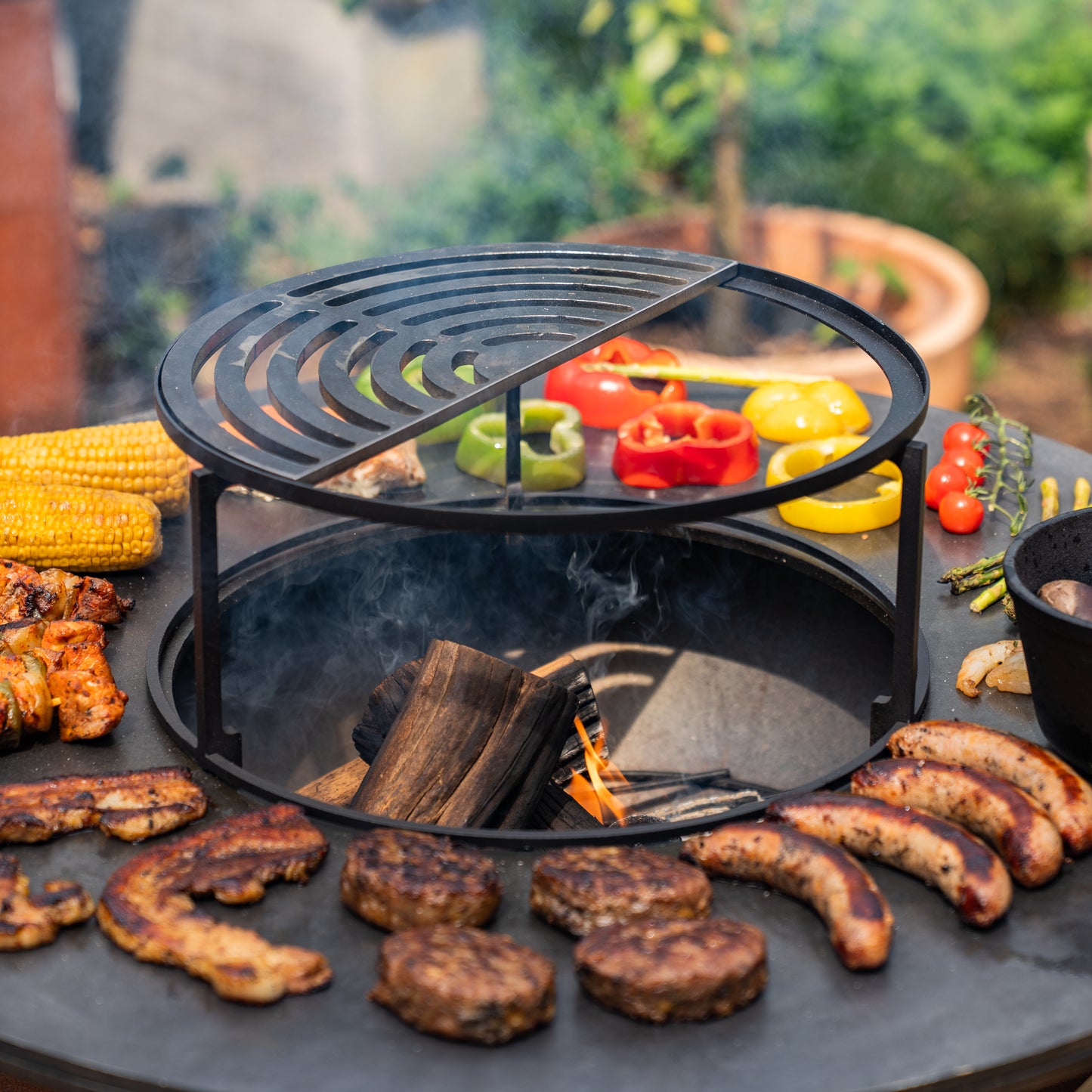 Plancha Half Grillrooster 36,5x18cm - BBQ Accessoire