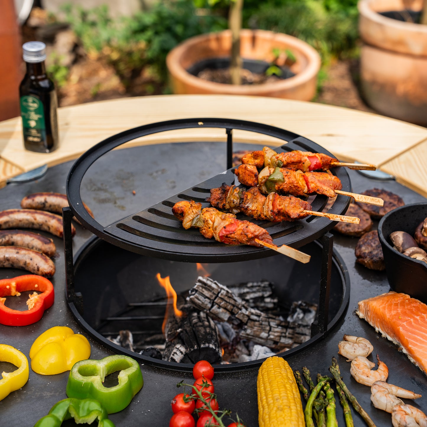 Plancha Half Grillrooster 36,5x18cm - BBQ Accessoire