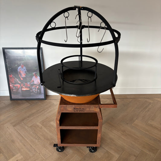 Griglia per barbecue Plancha Cage 80 cm Ø