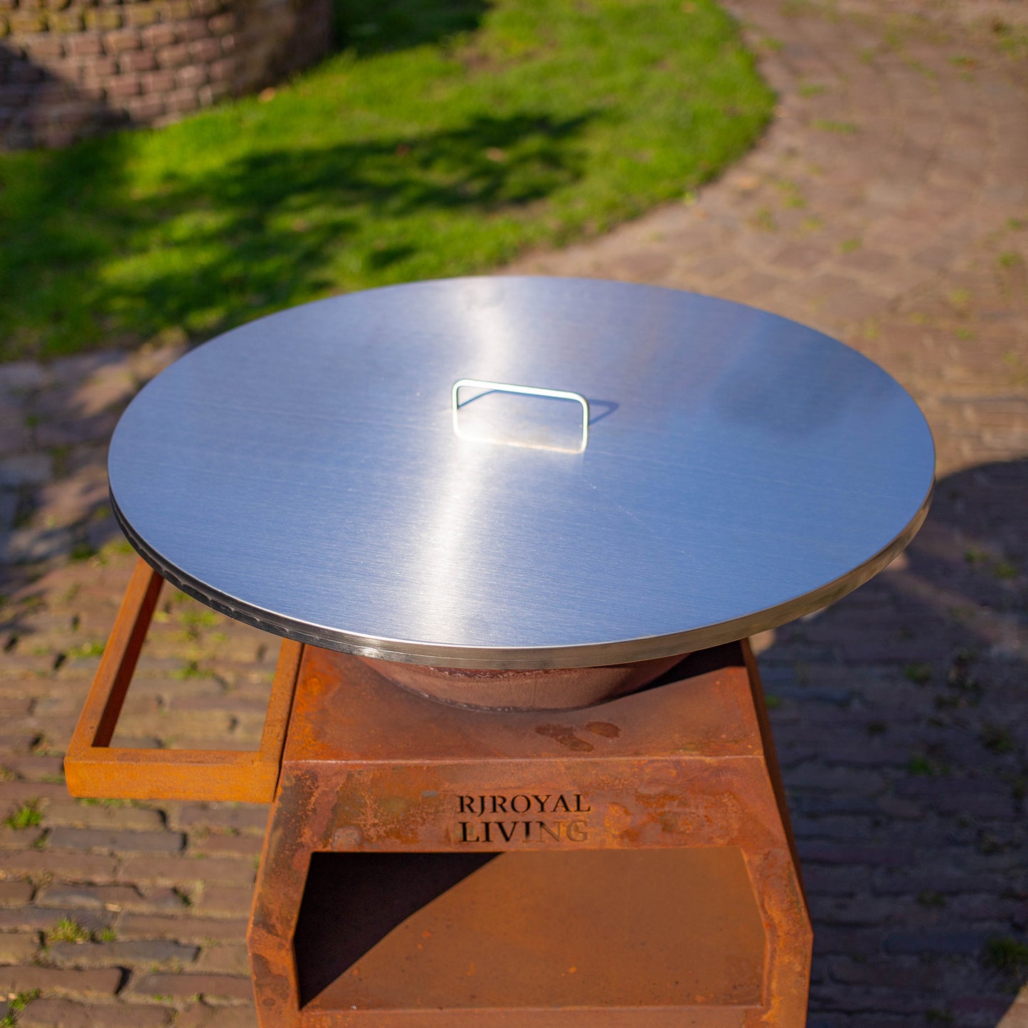 Piastra di copertura per plancha in acciaio inox 304 per barbecue