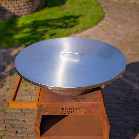 Piastra di copertura per plancha in acciaio inox 304 per barbecue