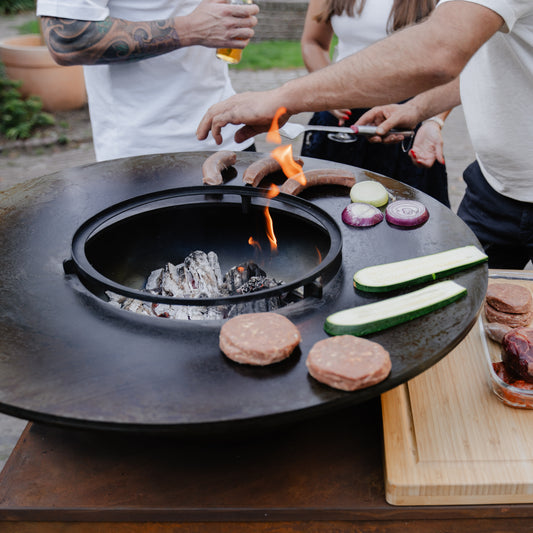Piastra per barbecue Plancha Low Wok Ring