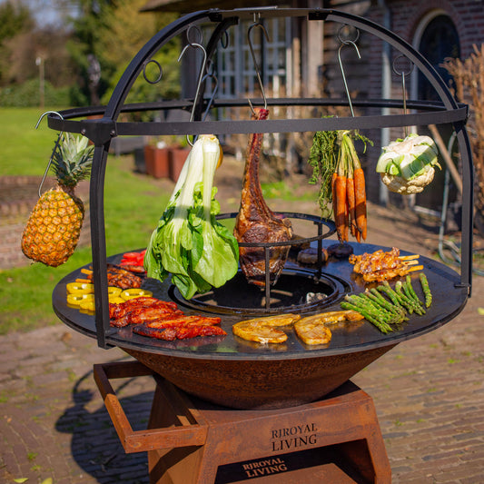 Griglia per barbecue Plancha Cage 100 cm Ø