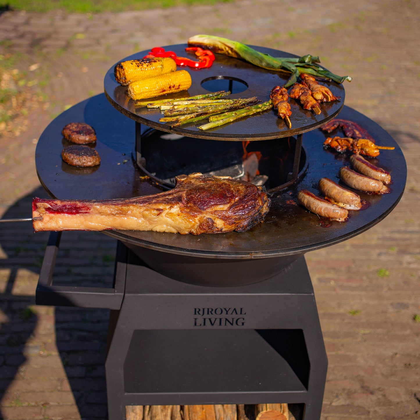 Piastra di cottura estensione plancha BBQ