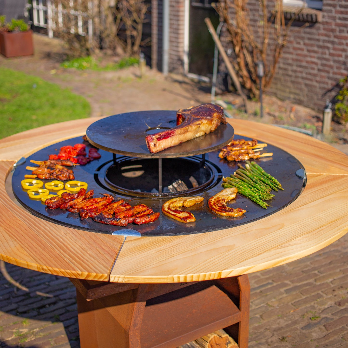 Piastra di cottura estensione plancha BBQ