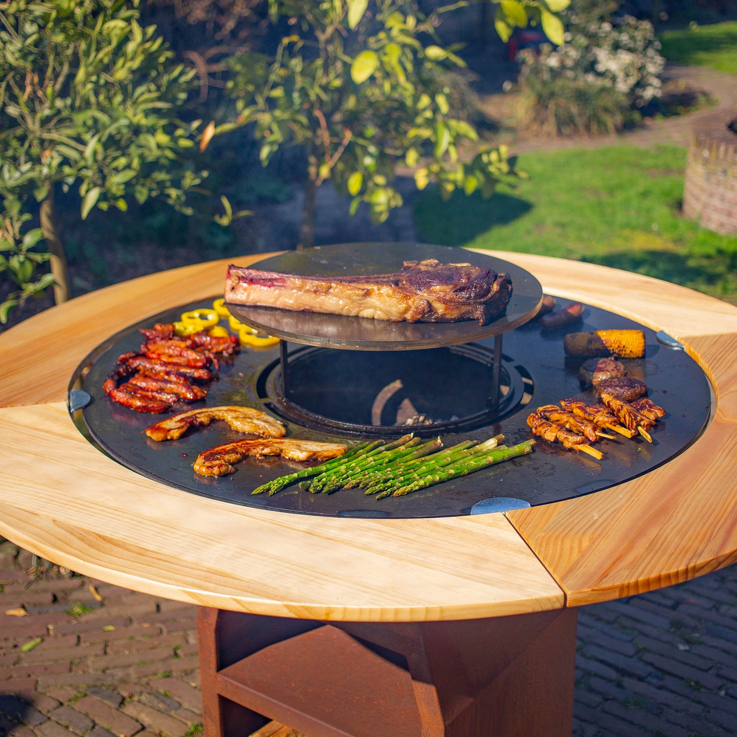 Piastra di cottura estensione plancha BBQ